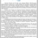 Anunt initiere proiect